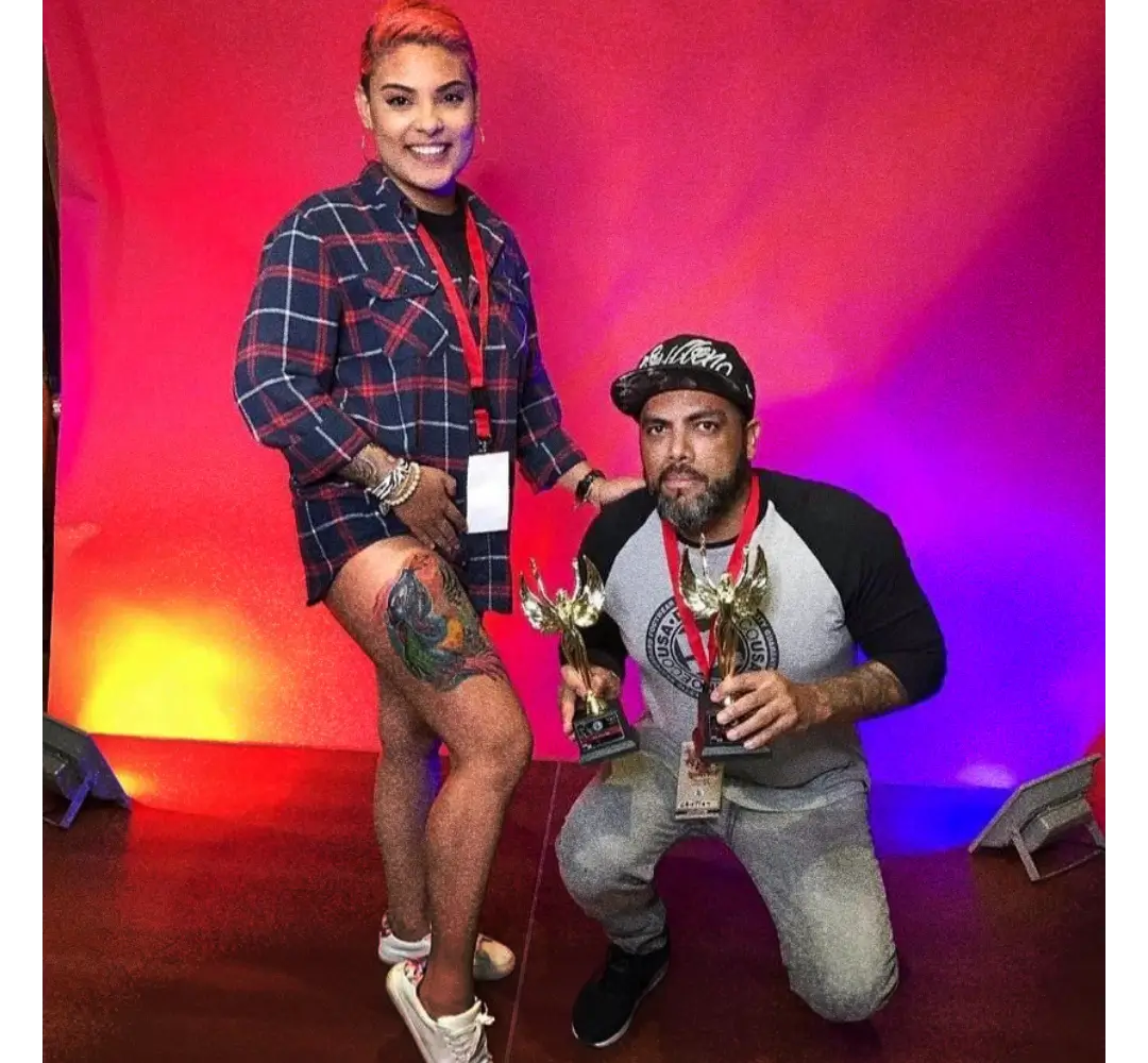 Expo Tattoo Music 2019 — 1st Place & Best Tattoo Cristian Pacheco awarded 1st Place New School and Best Tattoo at Expo Tattoo Music 2019, Panama